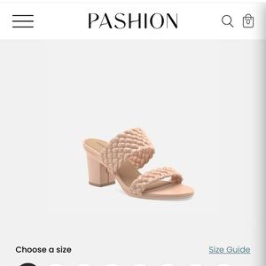 NEW IN BOX Pashion Convertible Slide Size 5